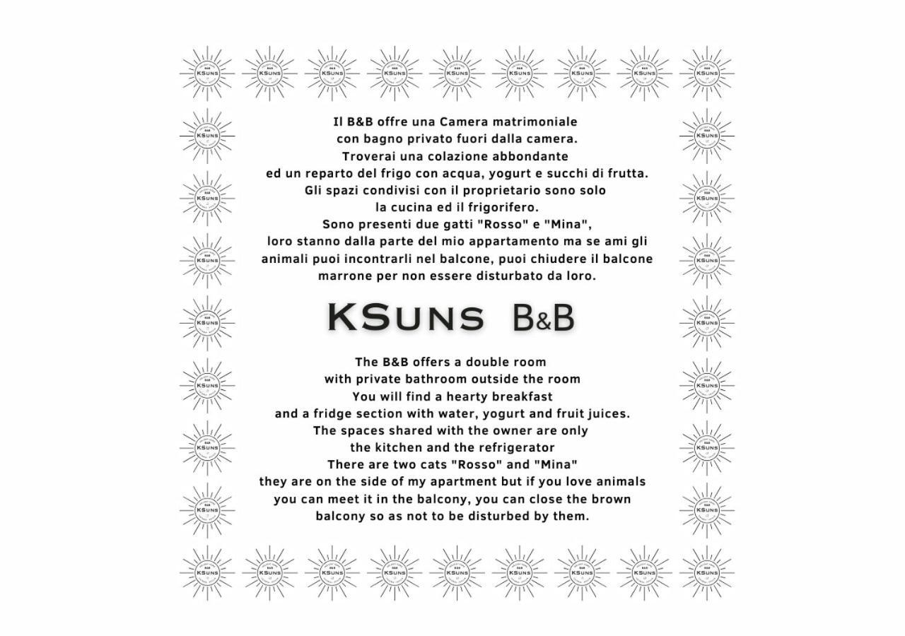 Bed and Breakfast Ksuns Катания Экстерьер фото